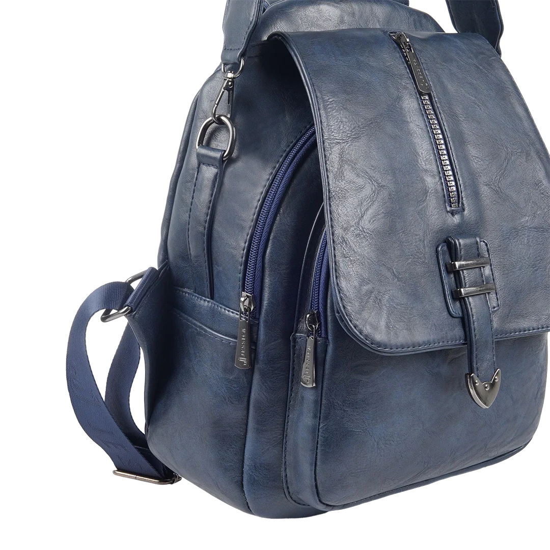 شنطة باك حريمي موديل 633 بيد كتف جلد مستورد – شنطة عملية للعمل والجامعة - Image 25
